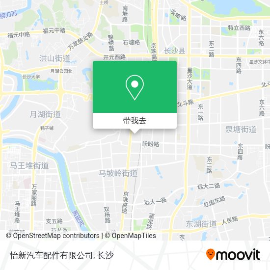 怡新汽车配件有限公司地图
