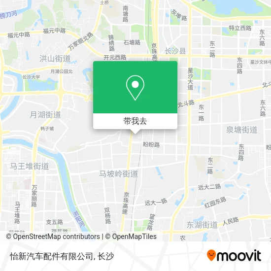 怡新汽车配件有限公司地图