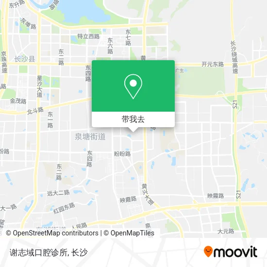 谢志域口腔诊所地图