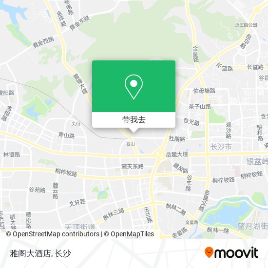 雅阁大酒店地图
