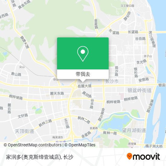 家润多(奥克斯缔壹城店)地图