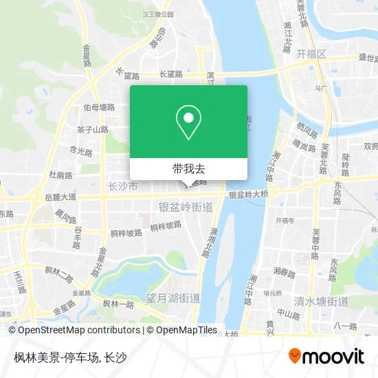枫林美景-停车场地图