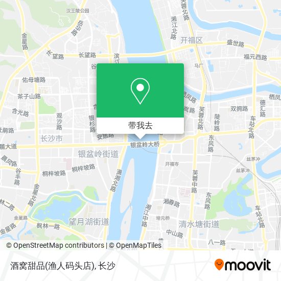酒窝甜品(渔人码头店)地图