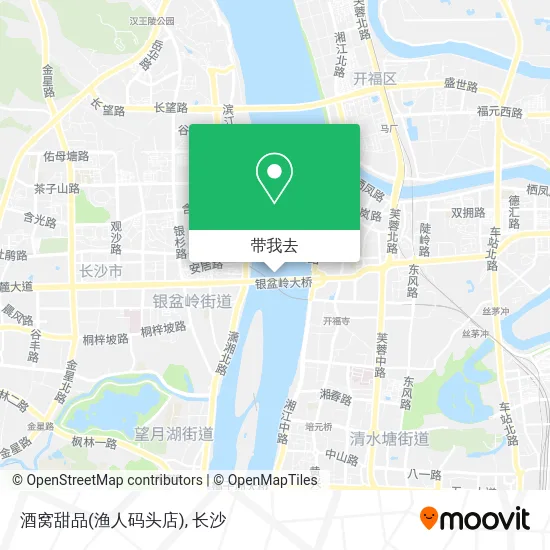 酒窝甜品(渔人码头店)地图