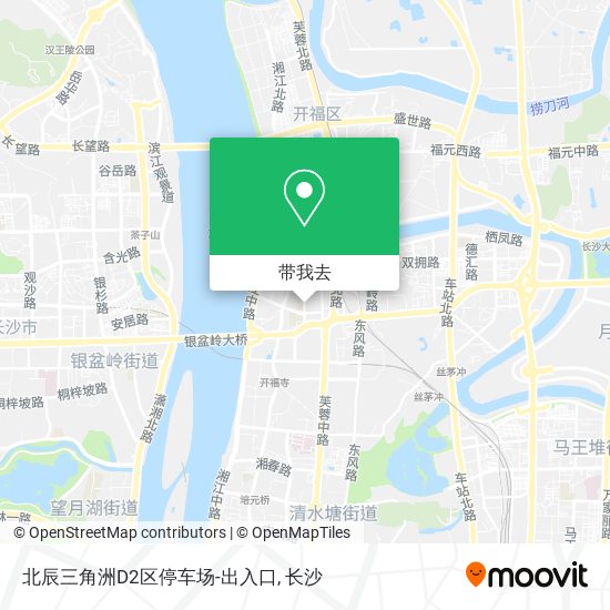 北辰三角洲D2区停车场-出入口地图