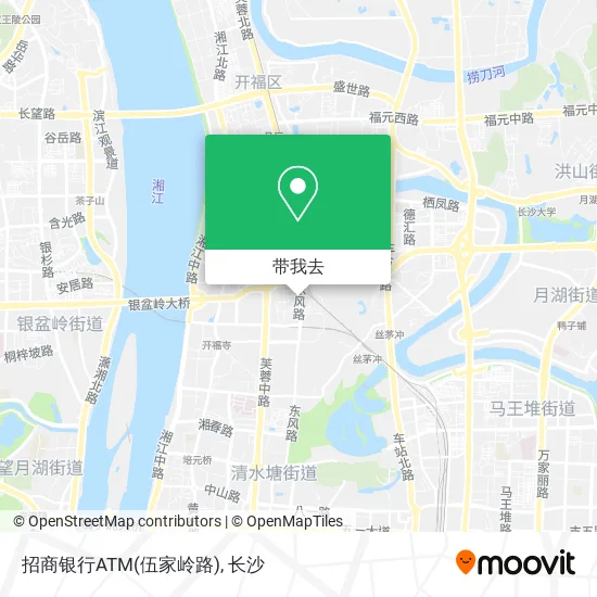 招商银行ATM(伍家岭路)地图