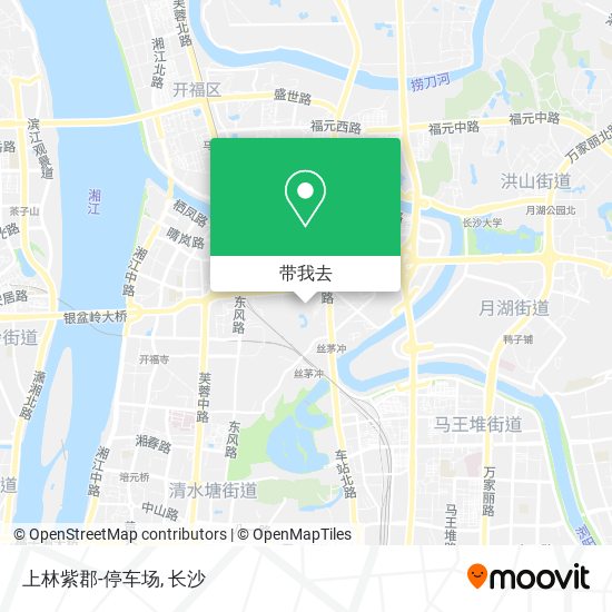上林紫郡-停车场地图