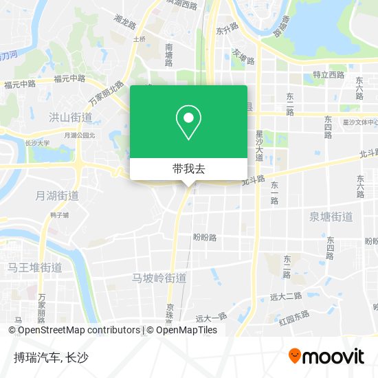 搏瑞汽车地图