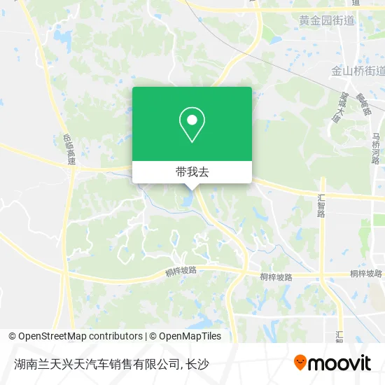 湖南兰天兴天汽车销售有限公司地图