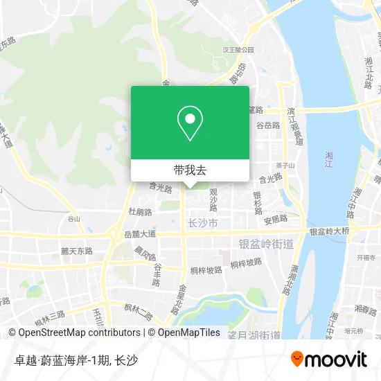 卓越·蔚蓝海岸-1期地图