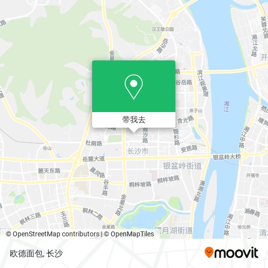 欧德面包地图