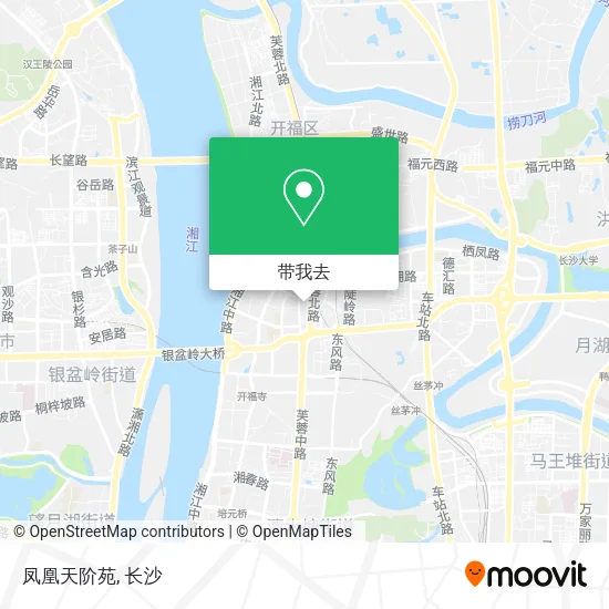 凤凰天阶苑地图