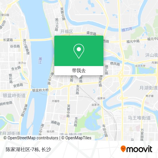 陈家湖社区-7栋地图