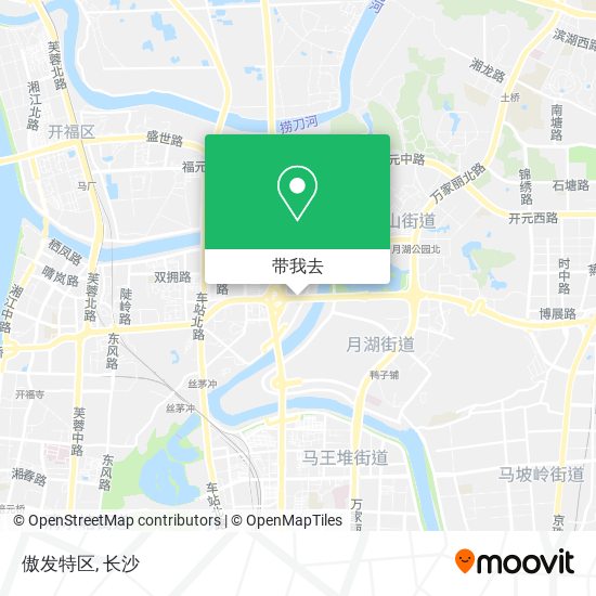 傲发特区地图
