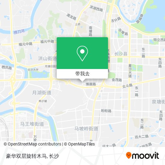 豪华双层旋转木马地图