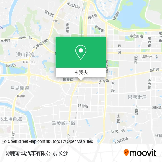 湖南新城汽车有限公司地图