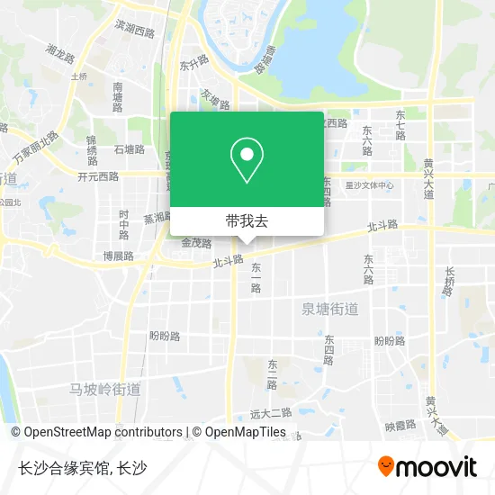 长沙合缘宾馆地图