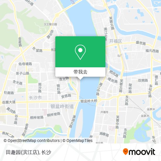 田趣园(滨江店)地图