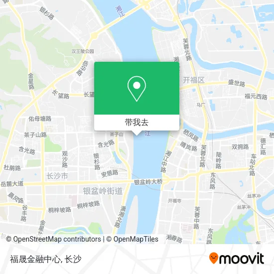 福晟金融中心地图