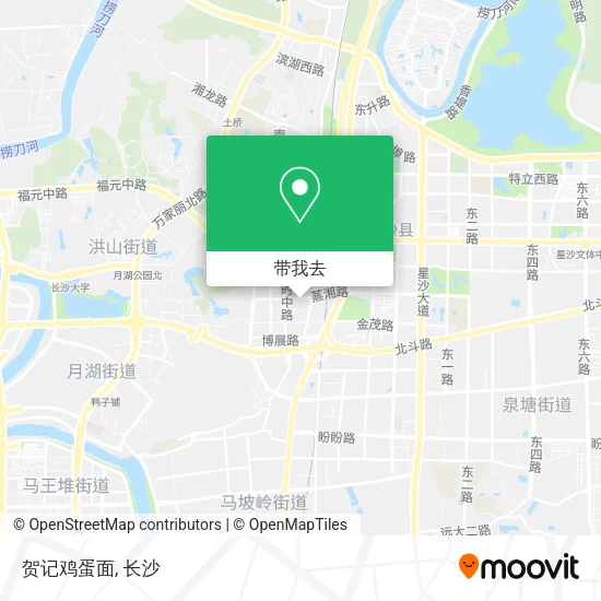 贺记鸡蛋面地图