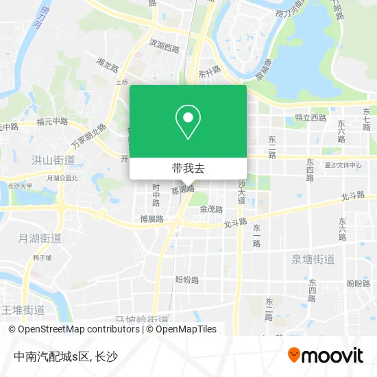 中南汽配城s区地图