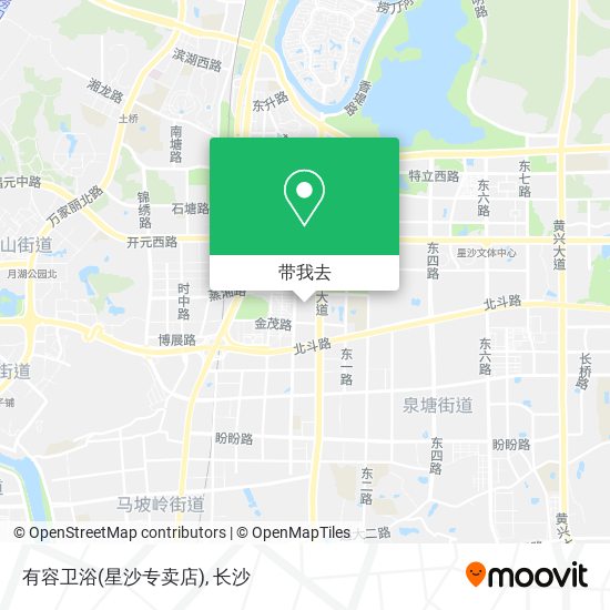 有容卫浴(星沙专卖店)地图
