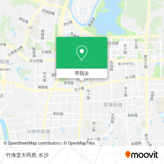 竹海堂大药房地图