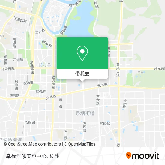幸福汽修美容中心地图