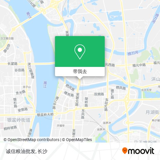 诚信粮油批发地图