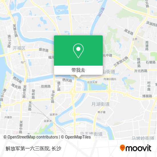 解放军第一六三医院地图