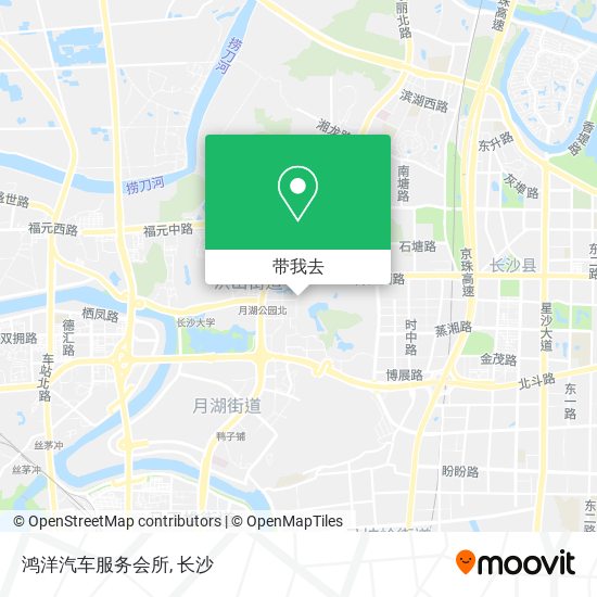 鸿洋汽车服务会所地图