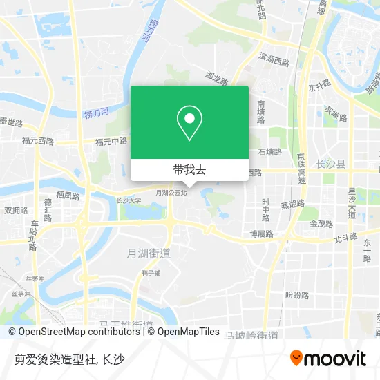 剪爱烫染造型社地图