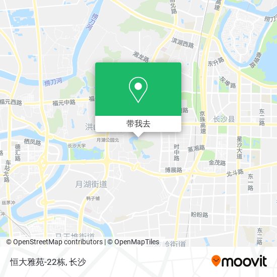 恒大雅苑-22栋地图