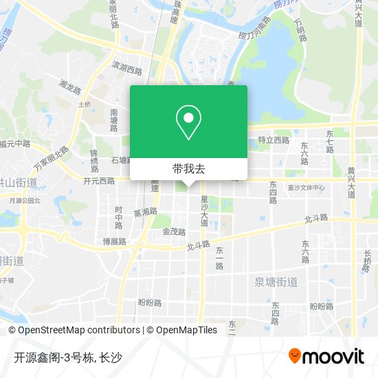开源鑫阁-3号栋地图