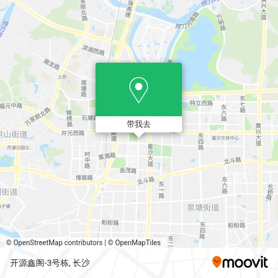 开源鑫阁-3号栋地图