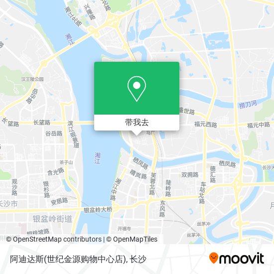 阿迪达斯(世纪金源购物中心店)地图