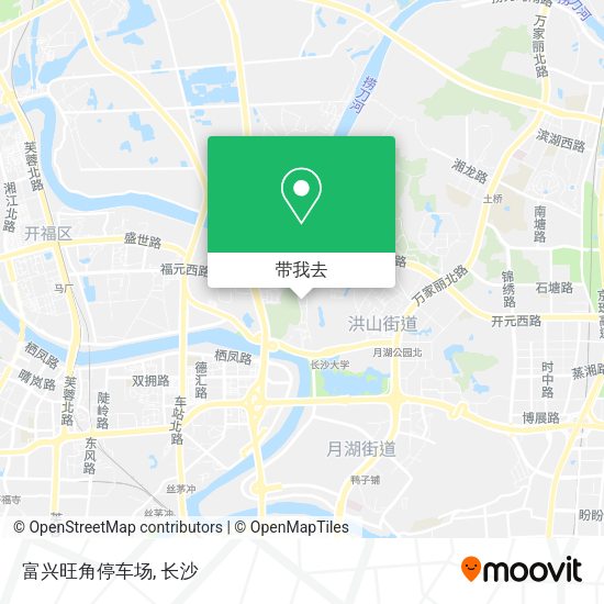 富兴旺角停车场地图