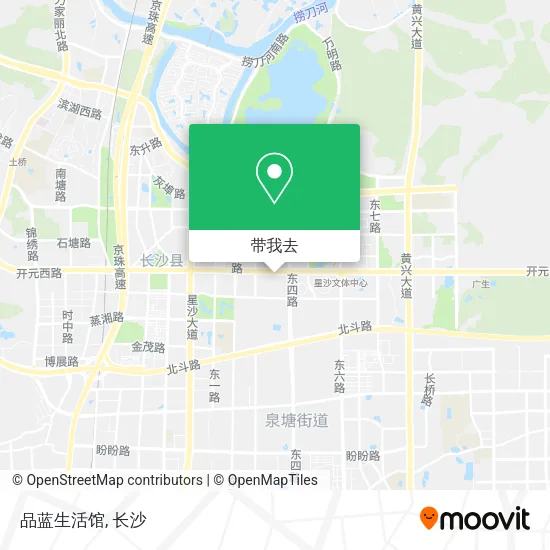 品蓝生活馆地图