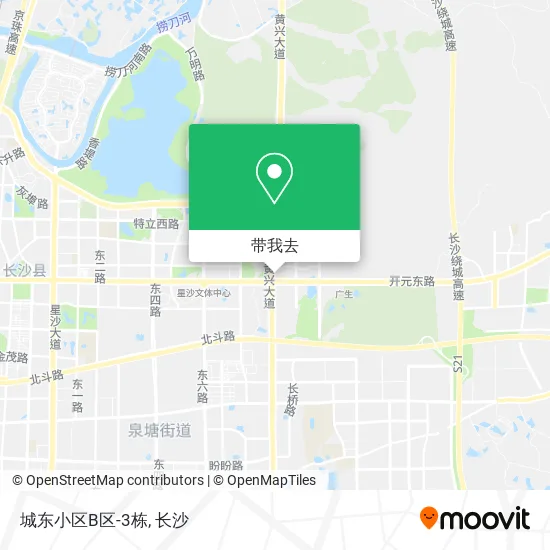 城东小区B区-3栋地图