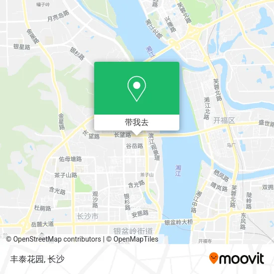 丰泰花园地图