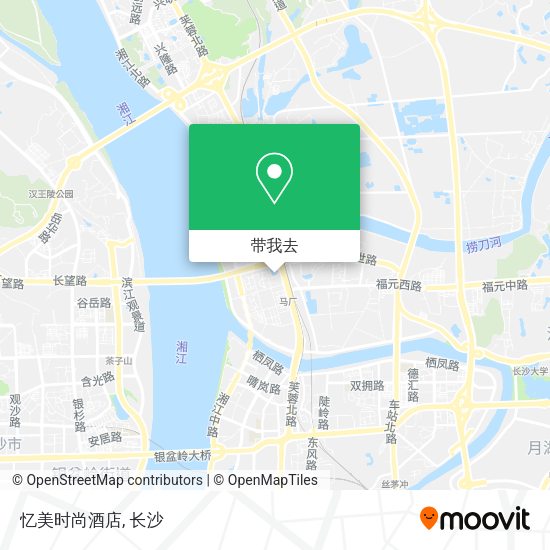 忆美时尚酒店地图