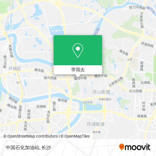 中国石化加油站地图