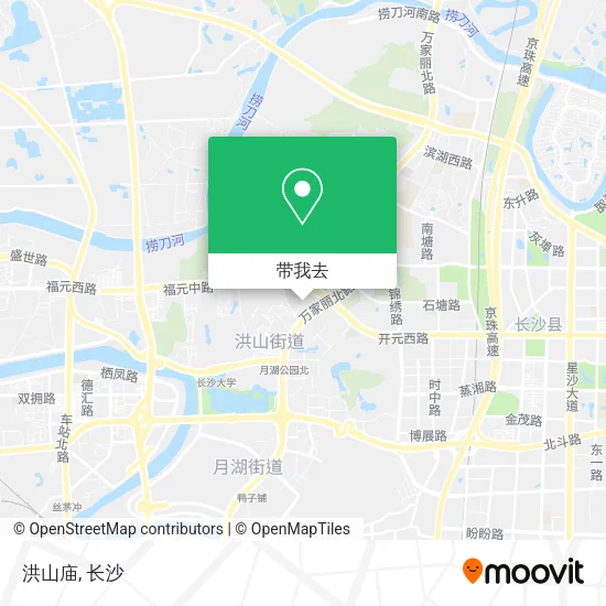 洪山庙地图