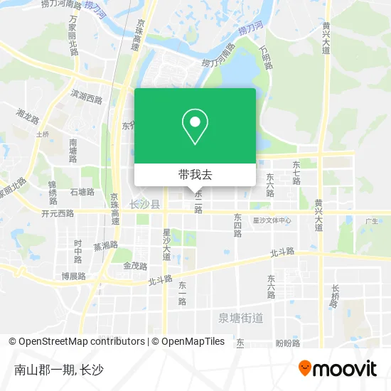 南山郡一期地图