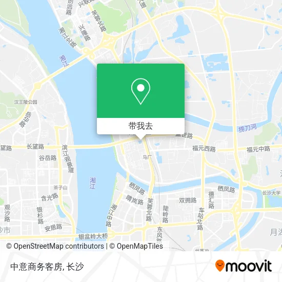 中意商务客房地图