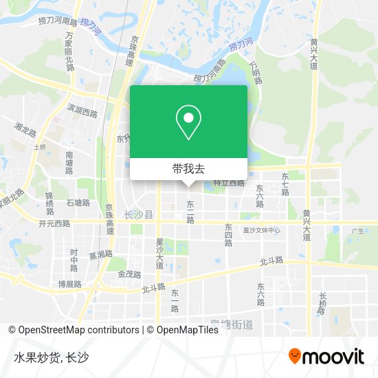 水果炒货地图