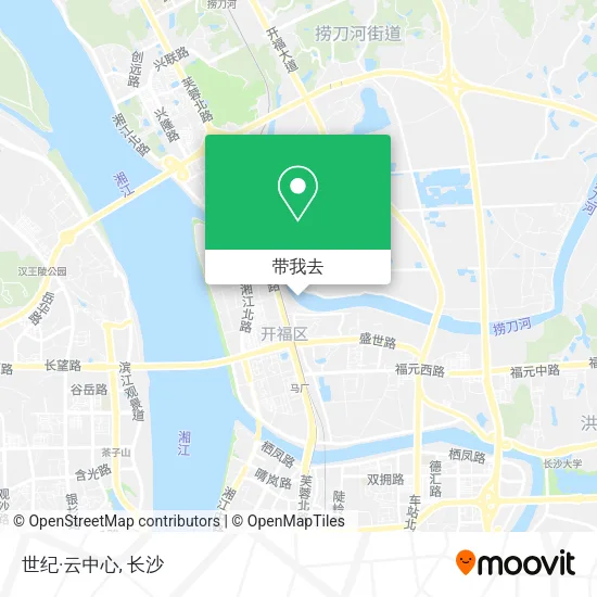 世纪·云中心地图