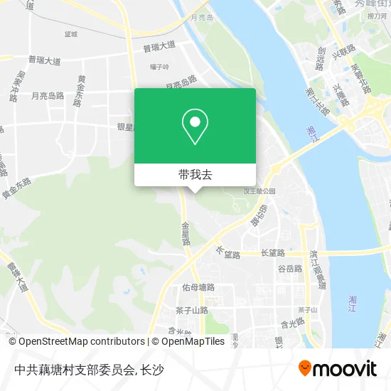 中共藕塘村支部委员会地图