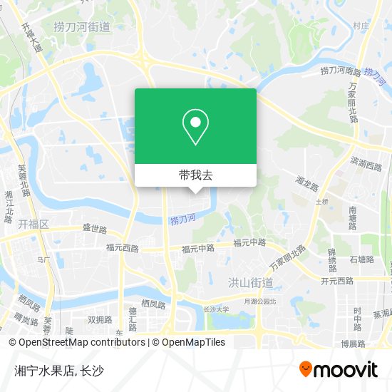 湘宁水果店地图