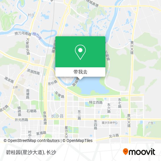 碧桂园(星沙大道)地图